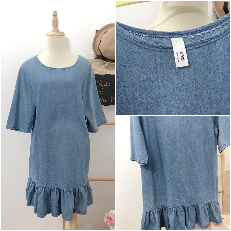 Đầm jean 2hand độc lạ giá yêu