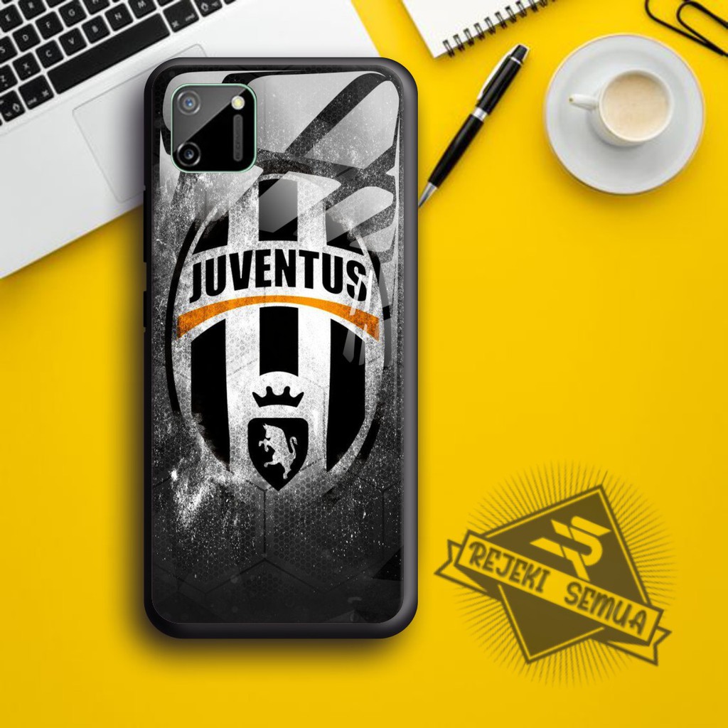 Lưng Ốp Điện Thoại Mặt Kính Hình Juventus Cho Vivo Y91 Y17 Y12 Y15 Y93 Y95 Y81 Y83 Y71 Y53 Y20 Y30 Y50 V17 Y11 (rs) 991