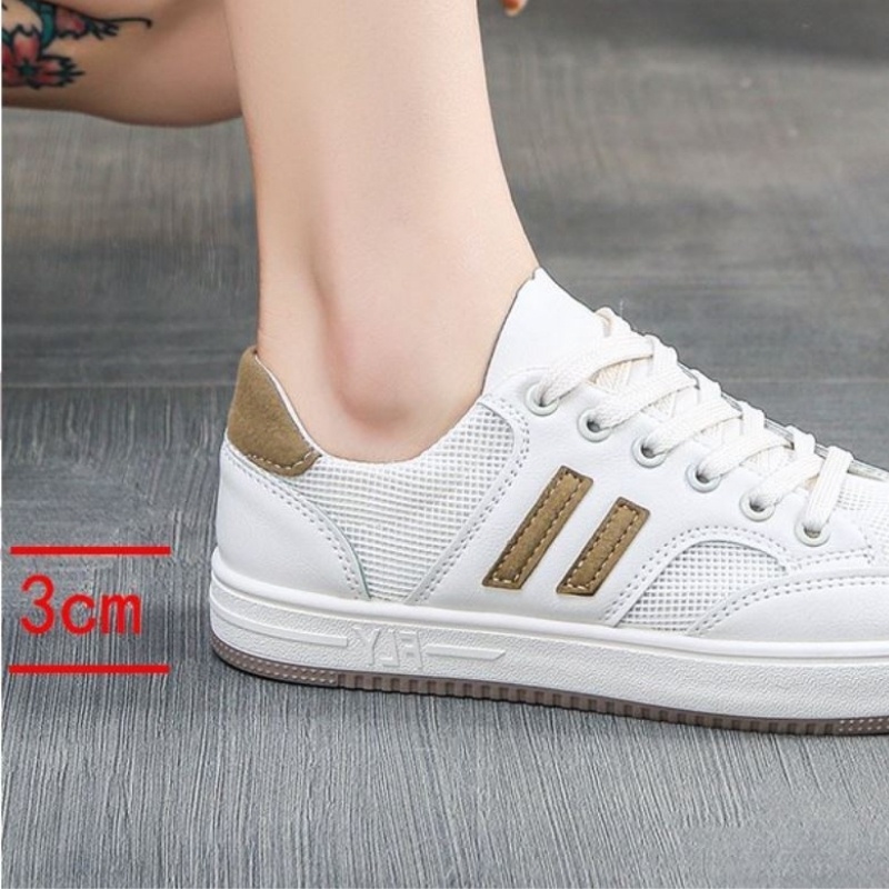 Giày nữ đế bằng, giày thể thao nữ đế cao su non đúc nguyên form không hở viền full box DVT 1017717