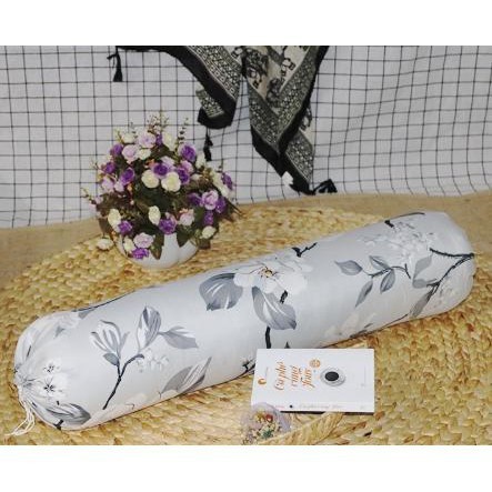 1 chiếc vỏ gối ôm poly cotton người lớn kích thước 35x105cm được chọn mẫu