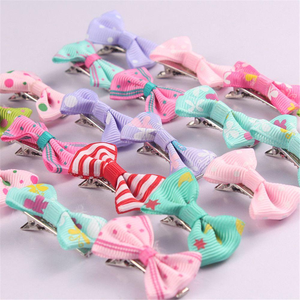 Set 20 Kẹp Tóc Hoạt Hình Xinh Xắn Cho Bé Gái