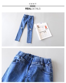 Jeans bé gái 