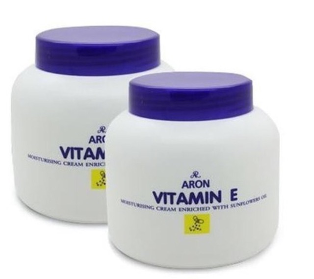 AUTH] Kem dưỡng thể trắng da VITAMIN E ARON 200g Thái Lan