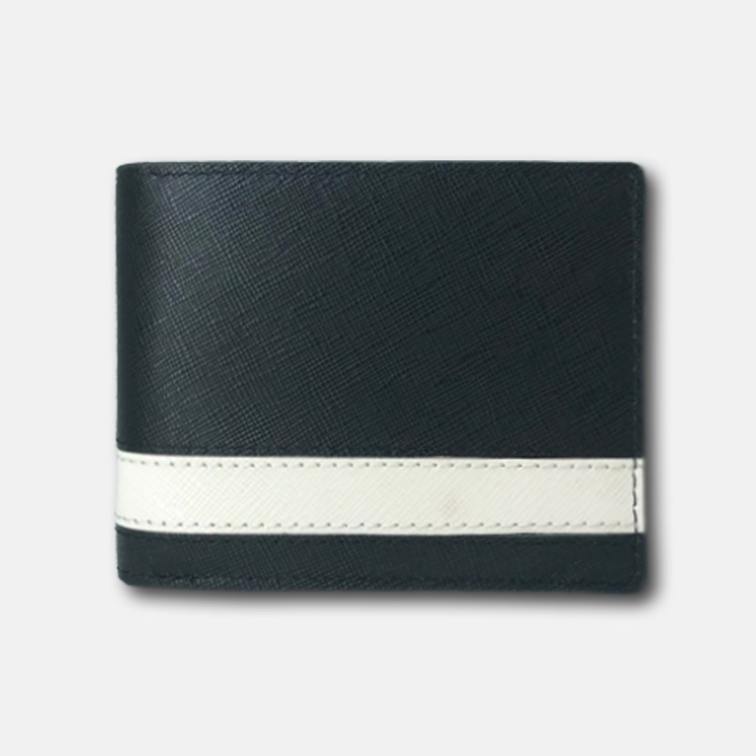 Ví Da Nam Cosmos Saffiano Bóp Da Cao Cấp Chống Thấm Nước Unisex Nam Nữ HEKI