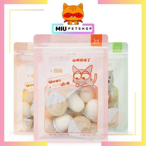 Pudding sữa dê cho mèo bổ sung canxi, dinh dưỡng - 1 viên