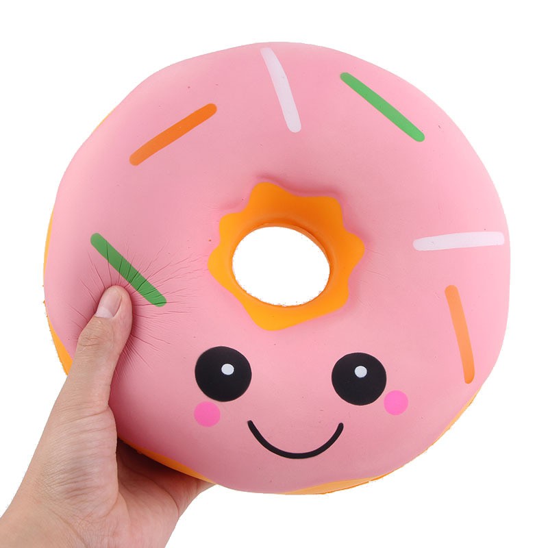 Đồ chơi Squishy bánh kem donut donus tròn đại khổng lồ sáng tạo ngộ nghĩnh