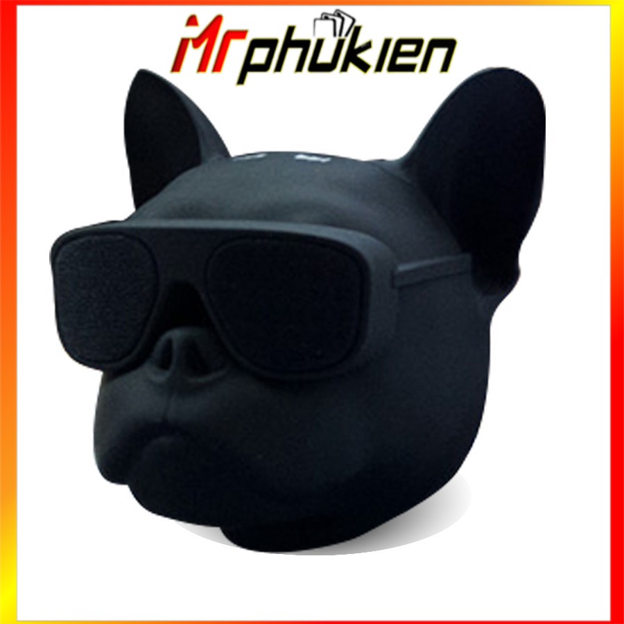 LOA Bluetooth Đầu Chó Bulldog Nhung - SmartShop