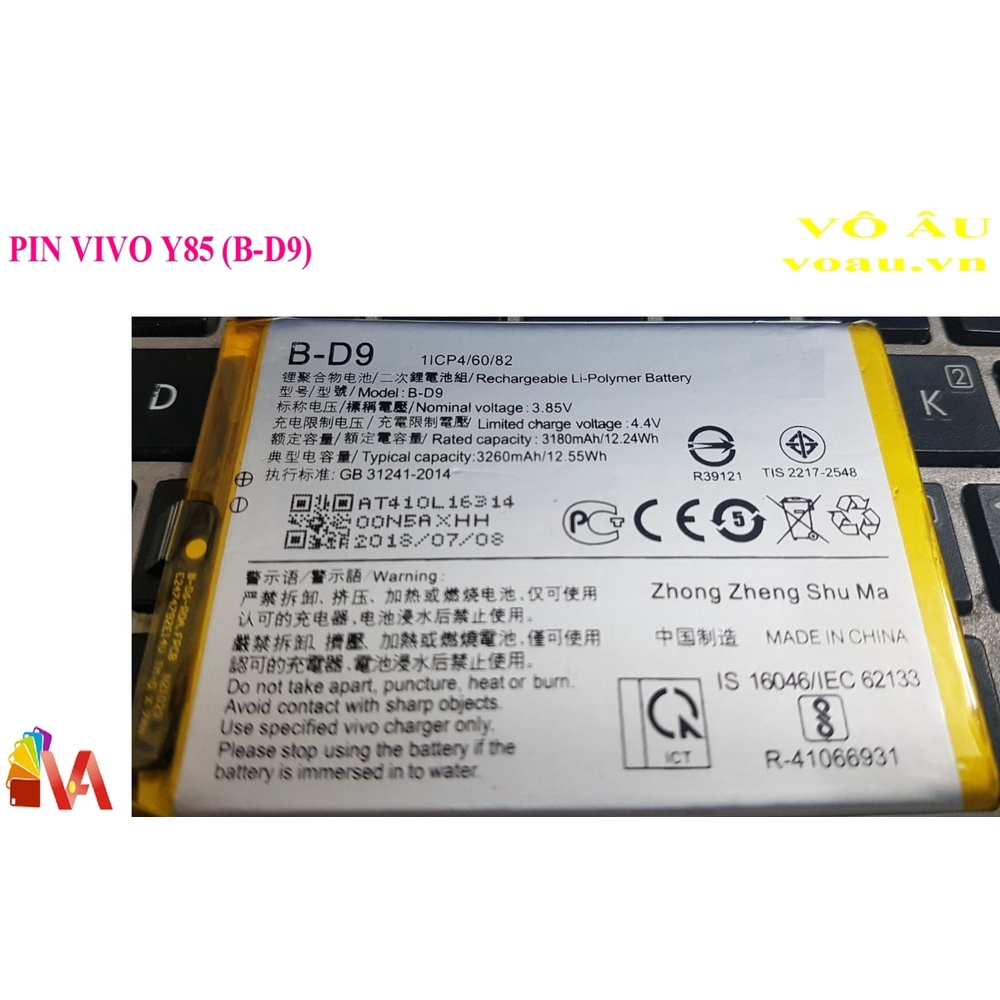 PIN VIVO Y85 B-D9