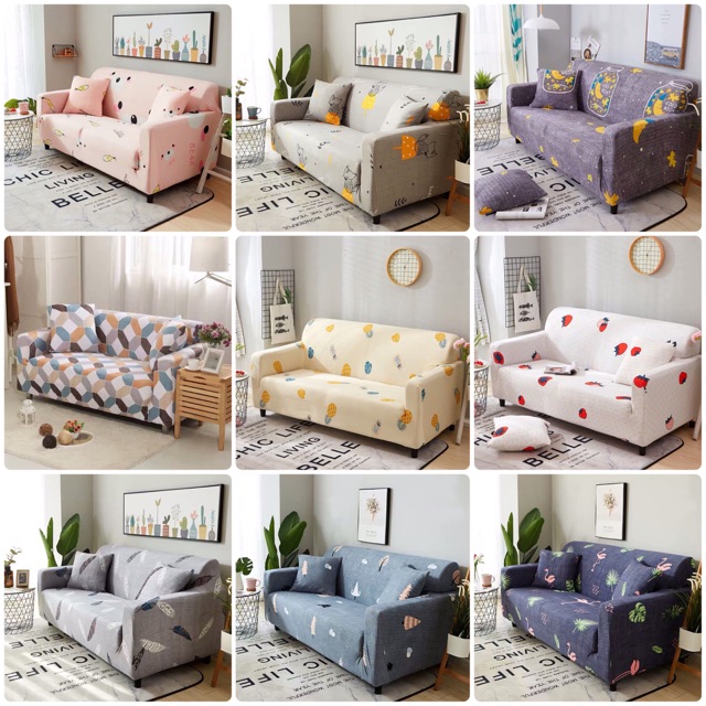 [CÓ SẴN] Vải Bọc Ghế Sofa TẶNG 1 VỎ GỐI trang trí nhà cao cấp hoạ tiết đáng yêu trang trí nội thất (mã 35-46) | BigBuy360 - bigbuy360.vn