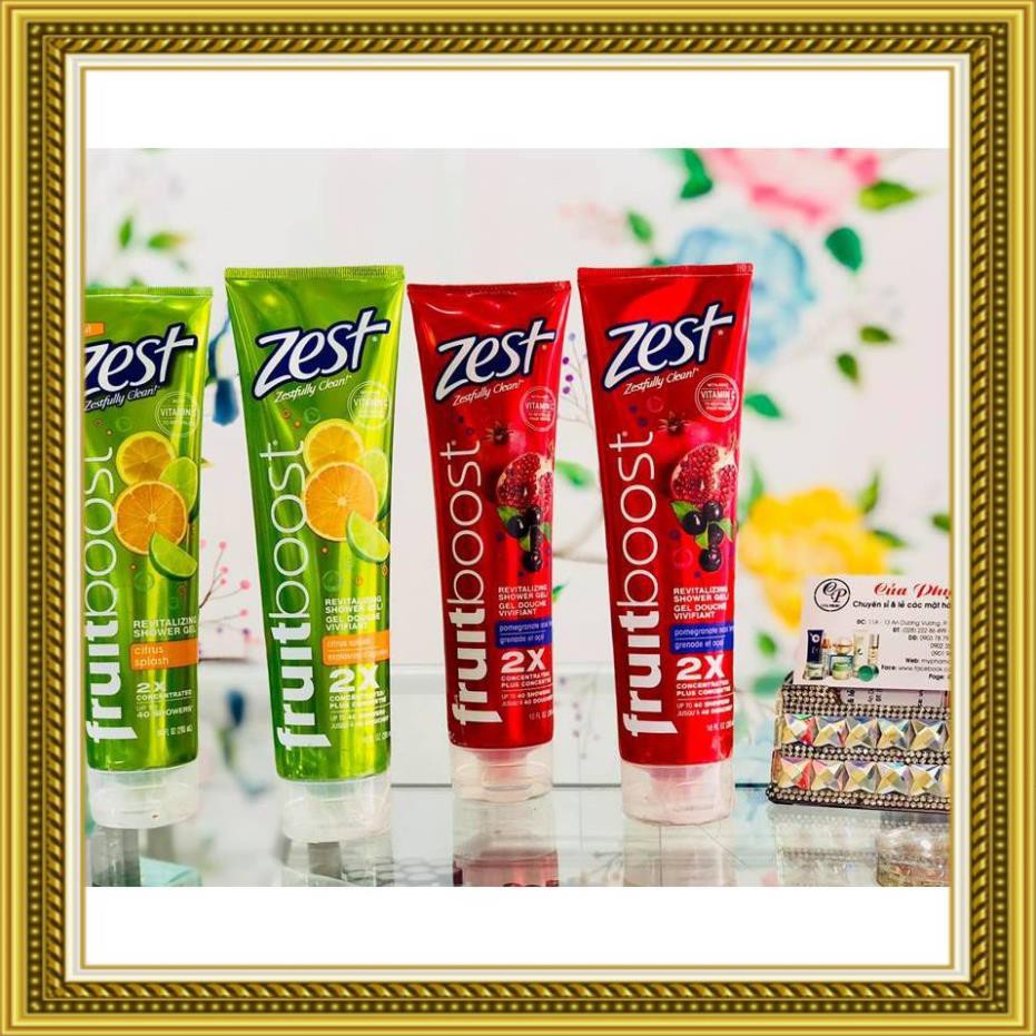 Sữa Tắm Zest Fruitboost Revitalizing Shower Gel (295ml)