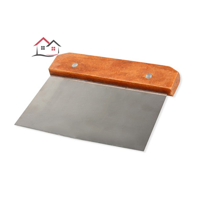 Dụng cụ cắt bánh xà phòng bằng thép không gỉ có tay cầm bằng gỗ