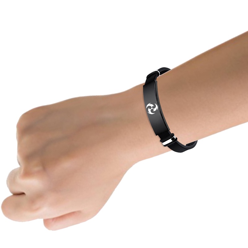 Vòng Tay Hóa Trang Nhân Vật God Of Eye Bằng Thép Không Gỉ Cho Nam Nữ