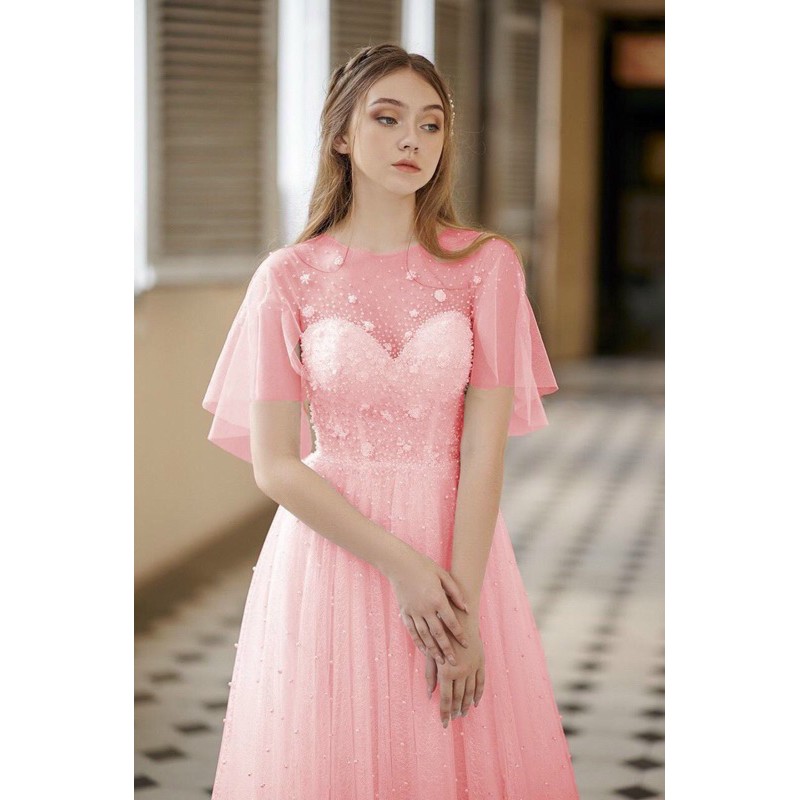 ĐẦM TAY LOE KẾT NGỌC HOA XINH XẮN