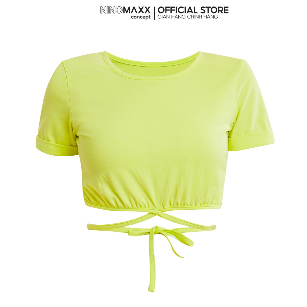SWEET SIXTEEN Áo thun croptop thời trang Nữ tay ngắn 2105002