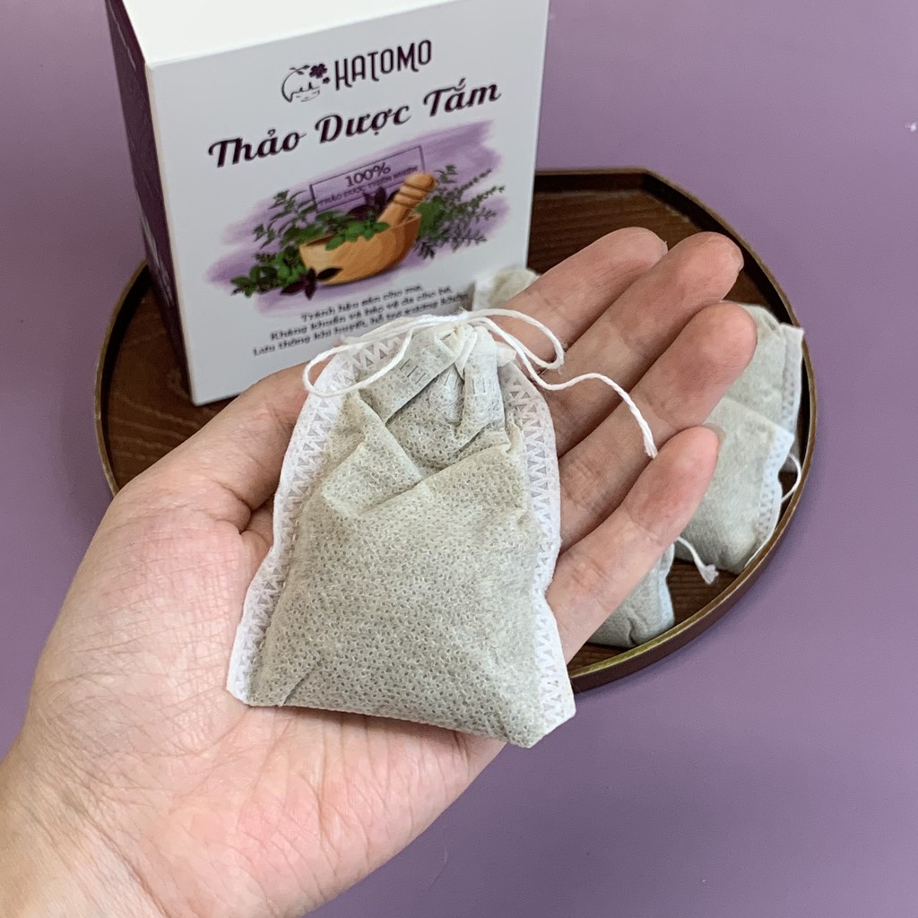 Thảo dược tắm bé, thảo dược tắm Hatomo mát da, ngừa rôm sảy cho bé, tránh hậu sản cho mẹ sau sinh (ẢNH THẬT) | BigBuy360 - bigbuy360.vn