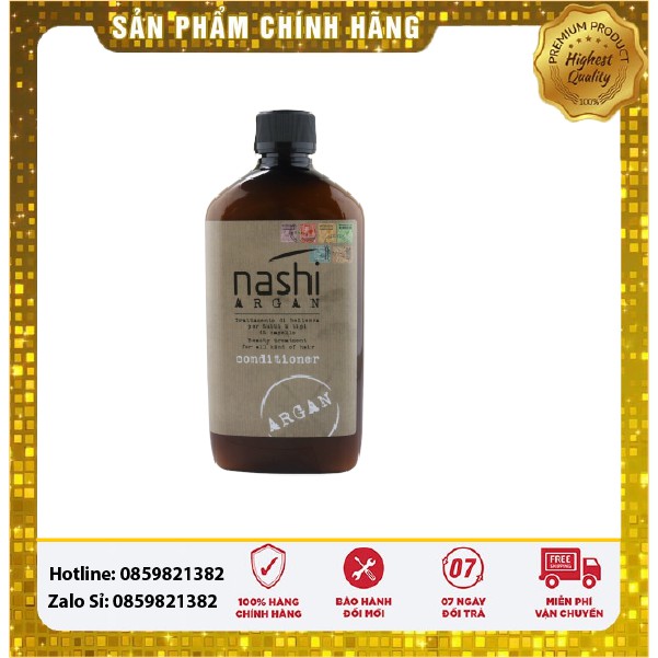 Dầu Xả Dưỡng TÓC Phục Hồi Nashi Argan Conditioner 500ml - Ý