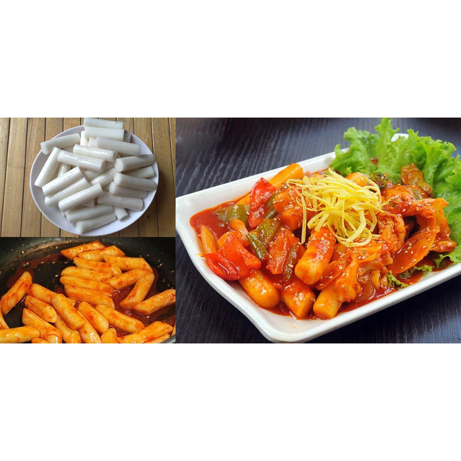 Bánh gạo tokbokki 500G kèm 100G sốt