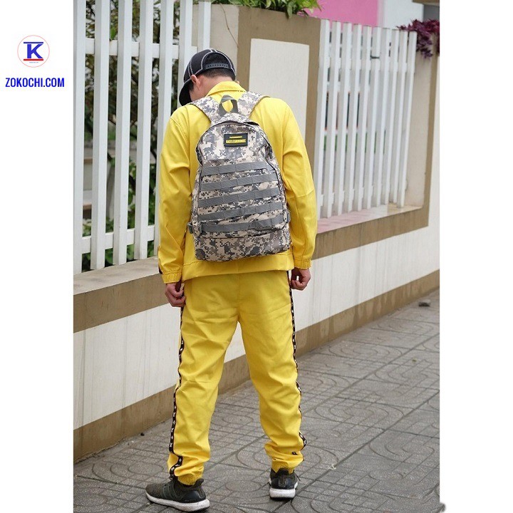 Bộ Quần Áo Vàng Pubg Track Suit Banana Cosplay ⚡Loại Đẹp⚡ Quần Áo Hóa Trang Pubg UNISEX Tặng Kèm Móc Khóa - ZCK MART