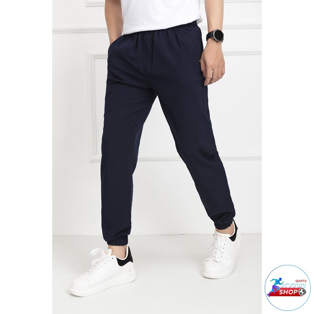 Quần dài chất liệu vải đũi mềm nhẹ và thoáng mát thời trang nam kynn shop