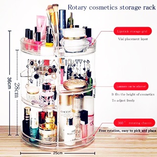 Kệ mỹ phẩm xoay 360•