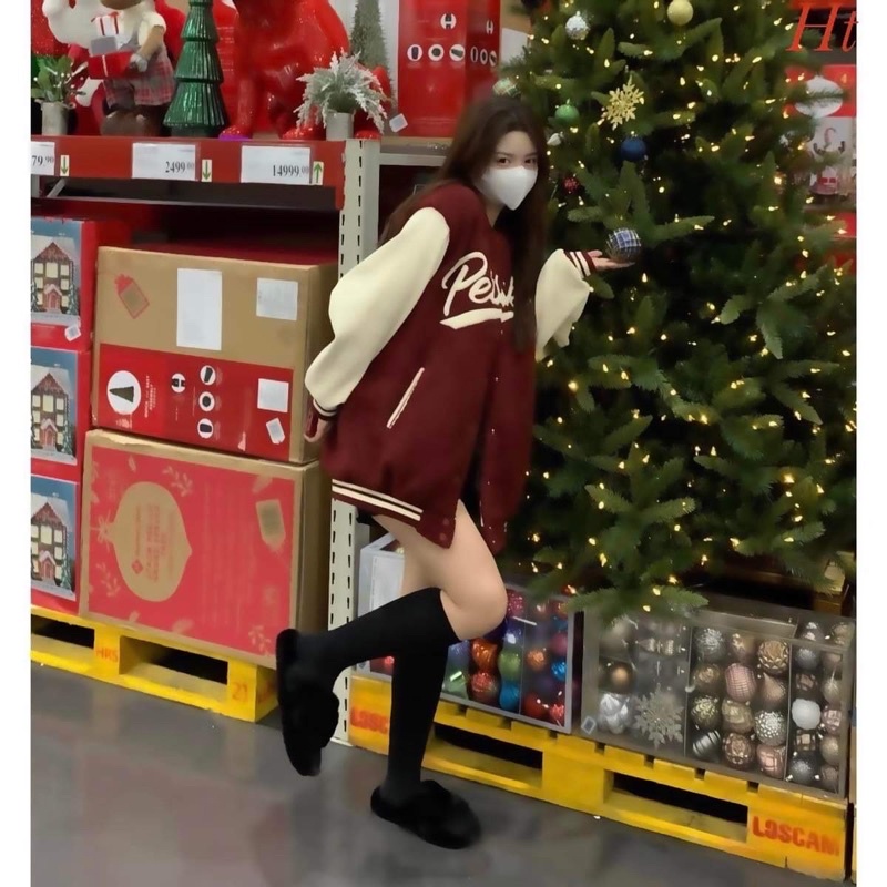 Áo bomber nỉ Per H2A