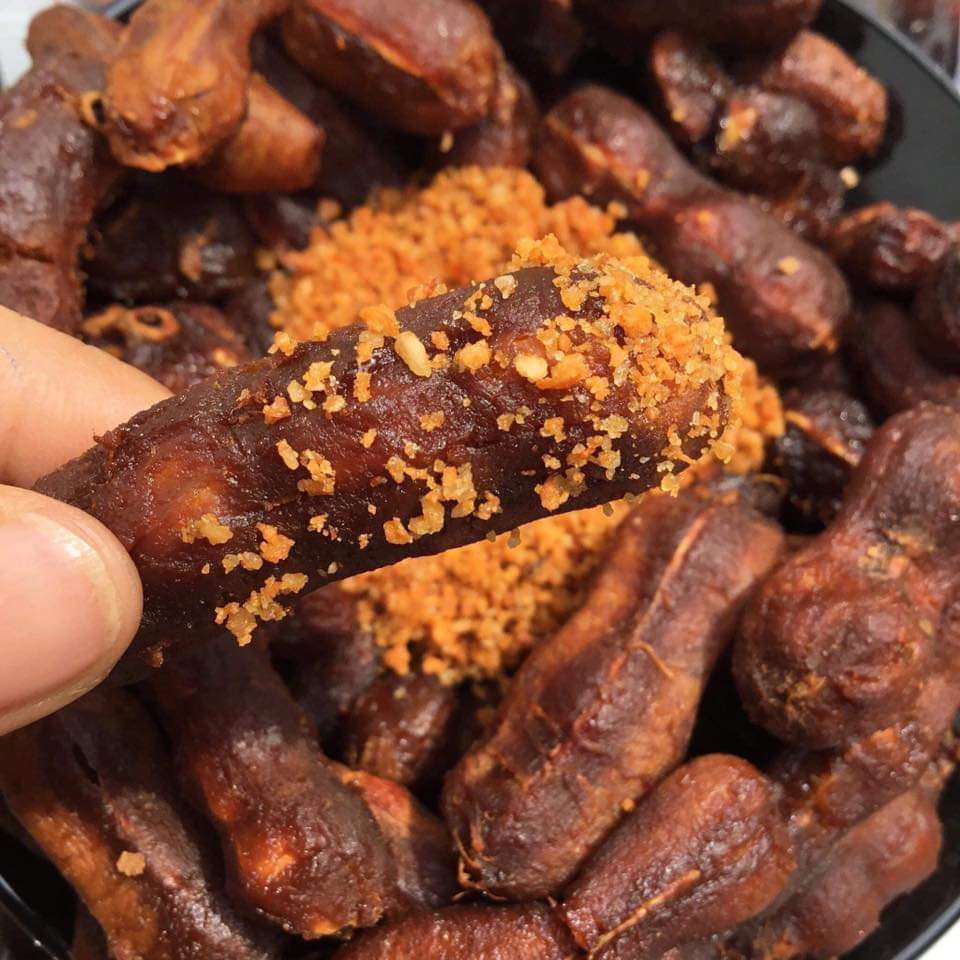 [Mã 77FMCGSALE1 giảm 10% đơn 250K] Me Lào Loại 1 Tách Vỏ Sấy Mộc Kèm Muối Ớt Chấm Hộp 500gr | BigBuy360 - bigbuy360.vn