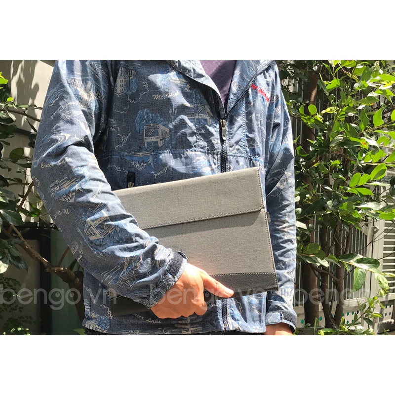 Bao Da Microsoft Surface Pro 9/8/7/6/5/4 Surface Go 1/2/3 Zaki Kẻ Sọc
