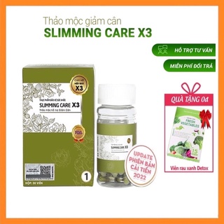 Thảo mộc giảm cân slimming care x3