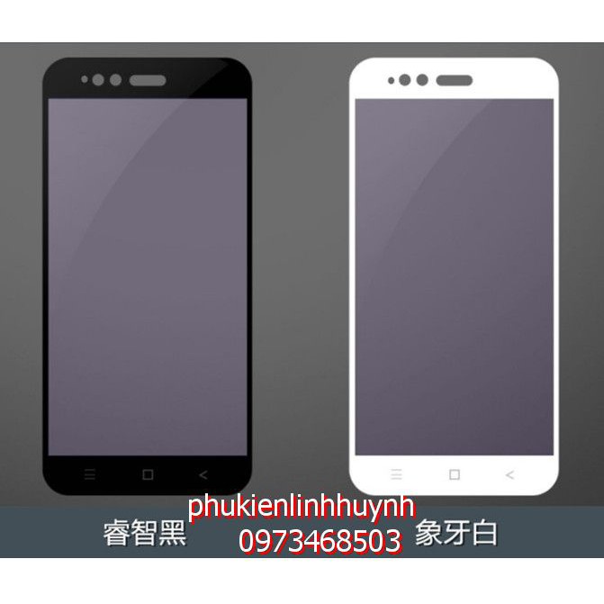 [Xiaomi Mi 5X/ Mi A1] Cường lực full màn hình 9H 2,5D chính hãng GOR