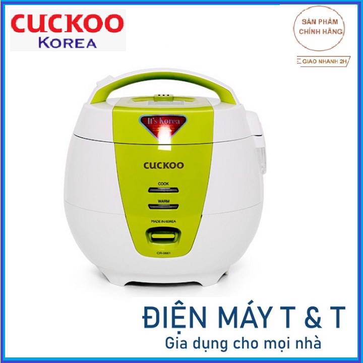 Nồi cơm điện cuckoo CR-0661 1 Lít