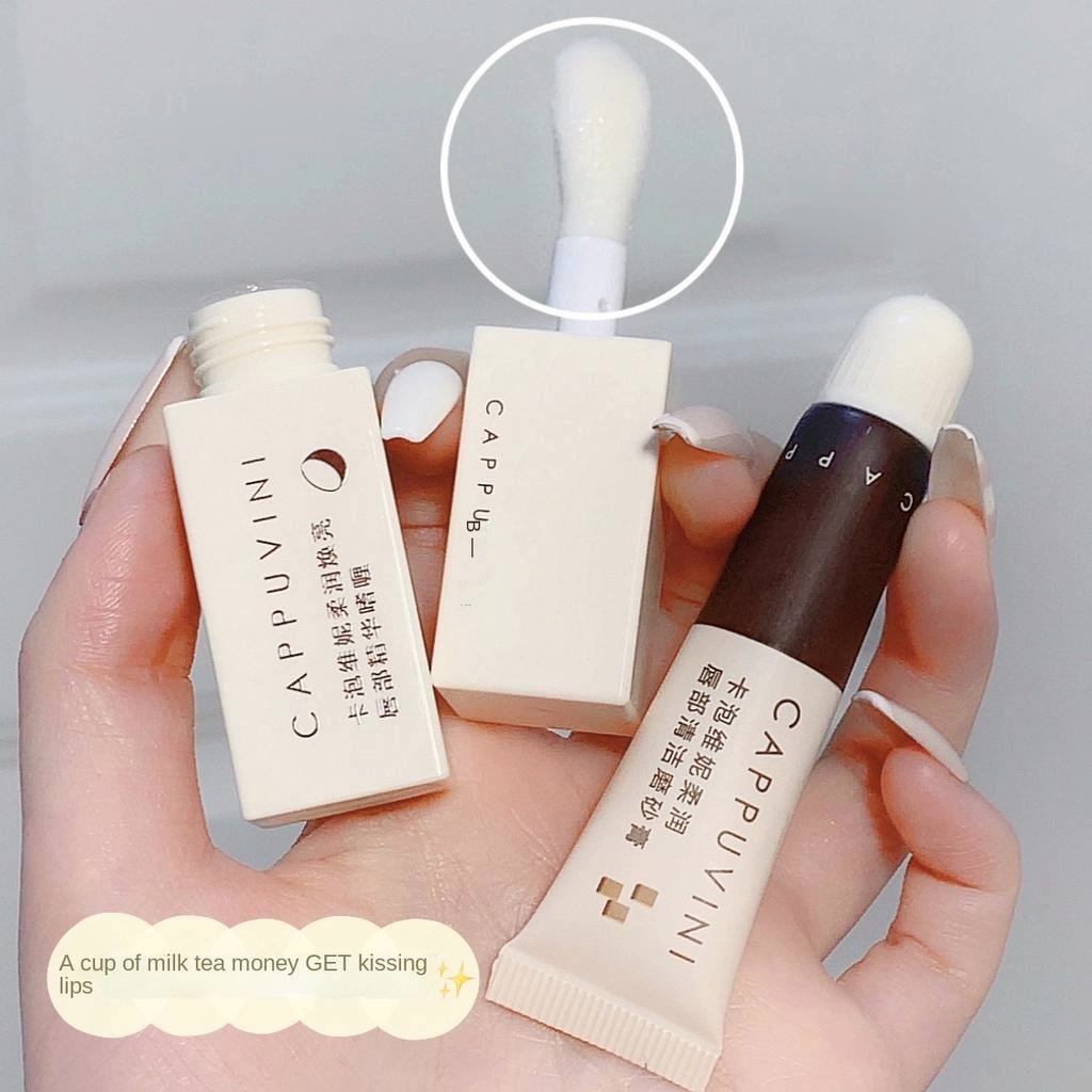 Set Son Dưỡng Môi Cappuvini®  Tẩy Tế Bào Chết Và Dưỡng Môi Mềm Mịn Căng Bóng