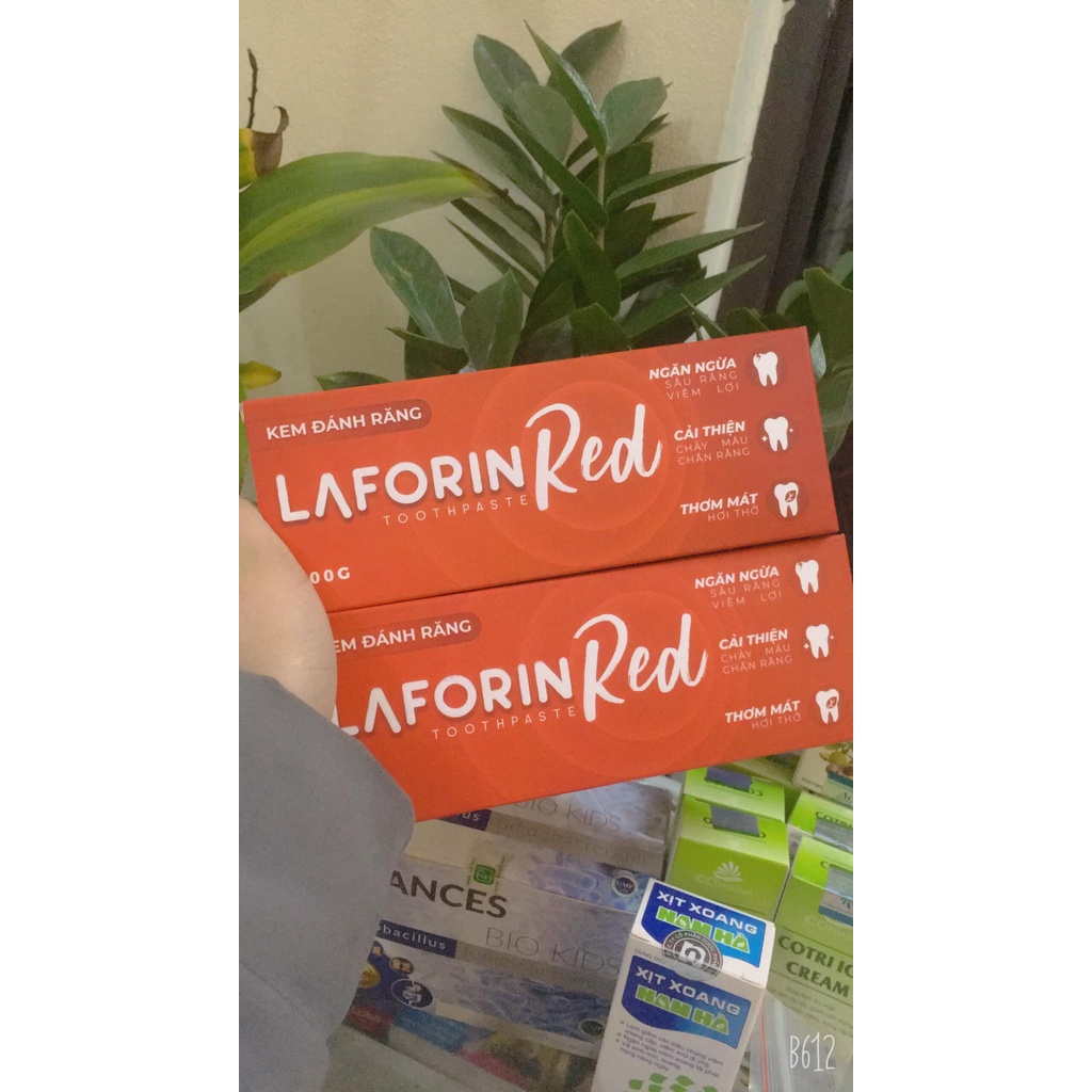 Kem Đánh Răng LAFORIN Red 100g