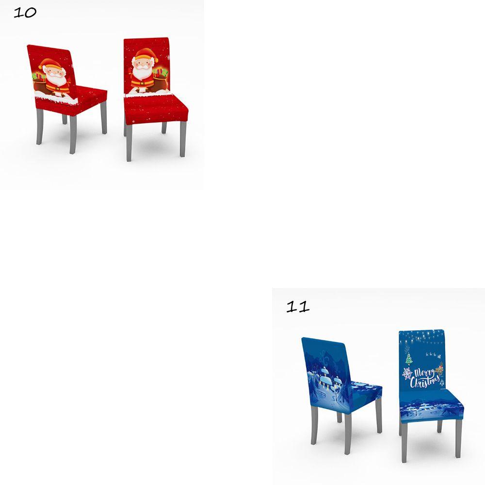 Vỏ Bọc Ghế Trang Trí Giáng Sinh Co Giãn