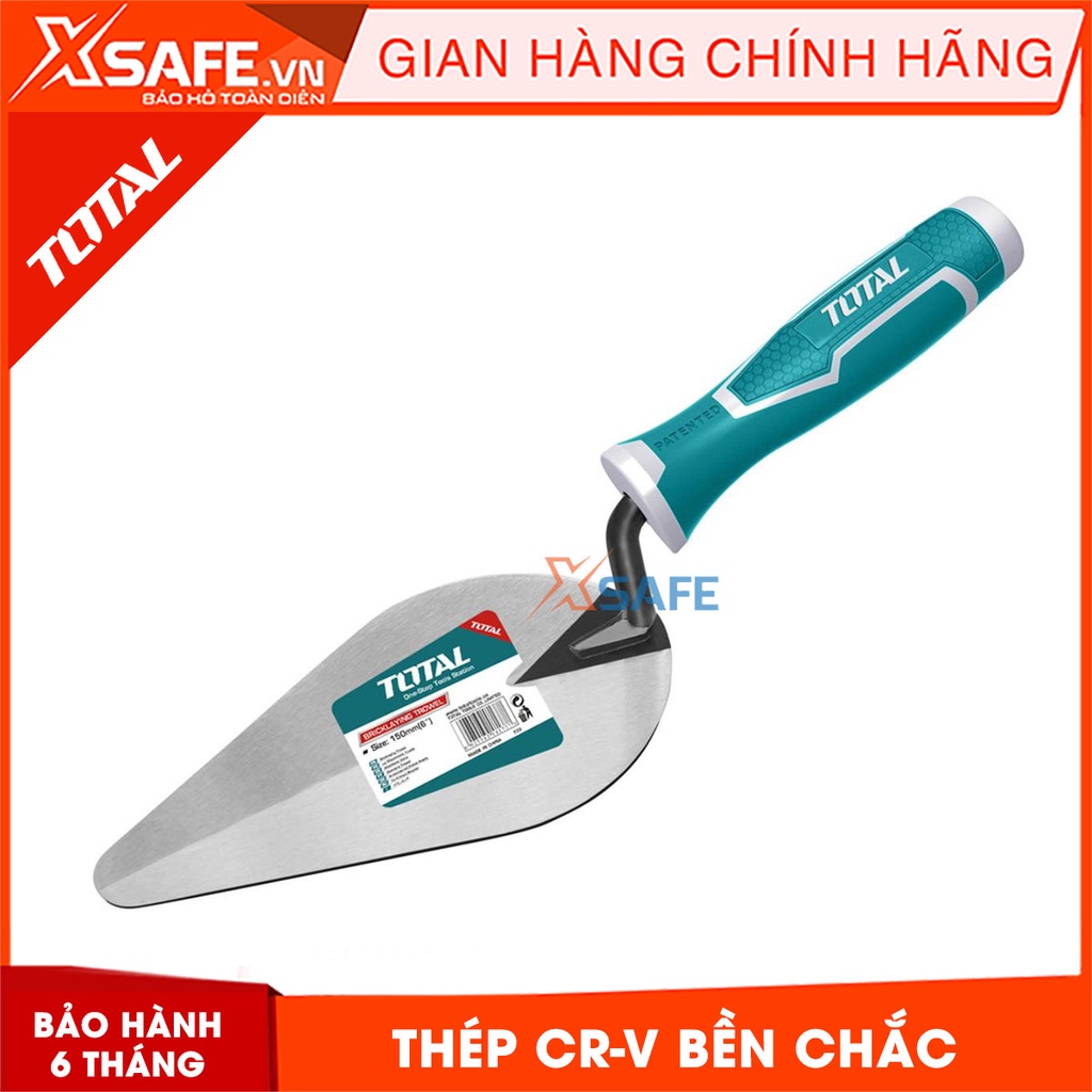 Bay lát gạch cao cấp TOTAL đủ size thép không gỉ siêu cứng Bay xây dụng dùng cho thợ xây sửa chữa nhà cửa công trình