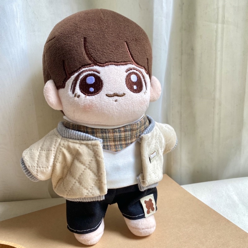 OUTFIT DOLL bộ quần áo jacket boy cho doll 15cm và 20cm