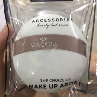 Bông Phấn Cotton Vacosi BP20 tròn lớn