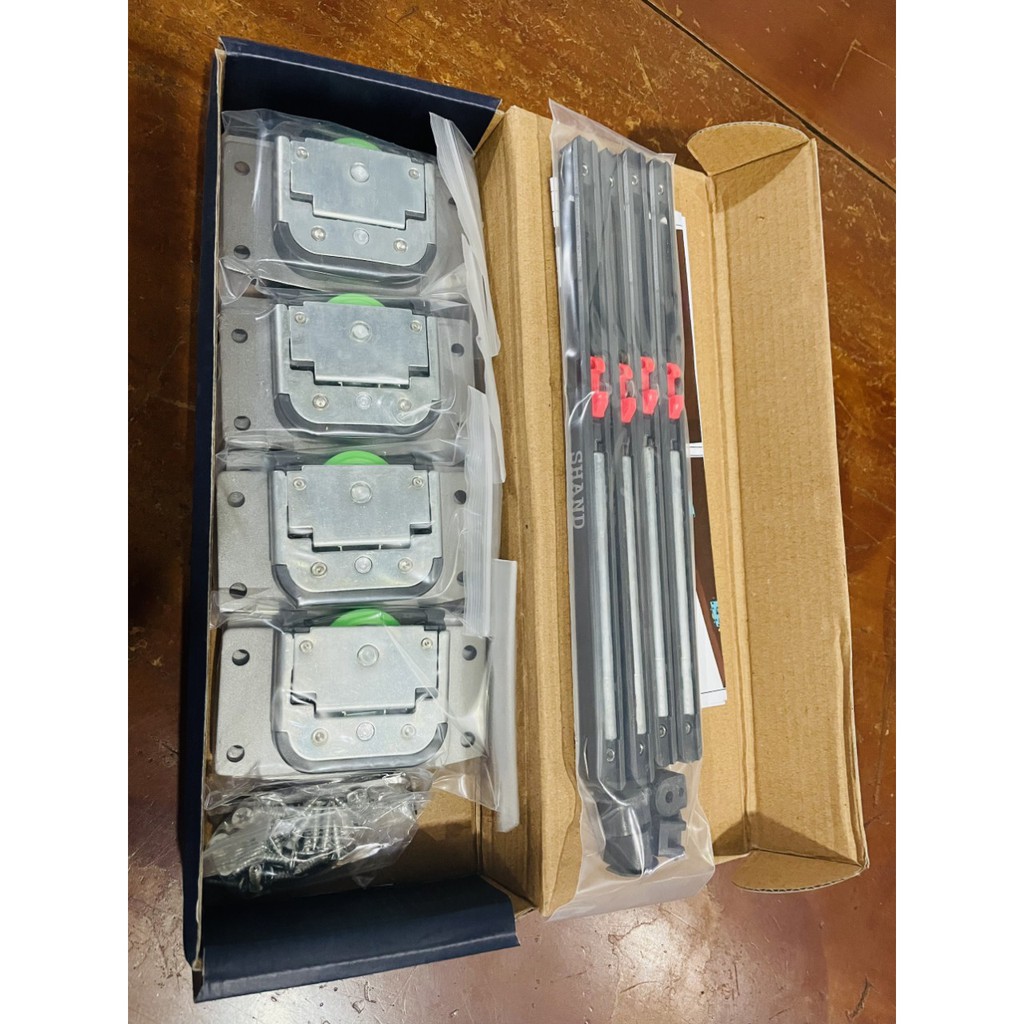 Bánh xe cửa lùa có giảm chấn, bánh xe tủ áo, hàng cao cấp, bánh xe xanh