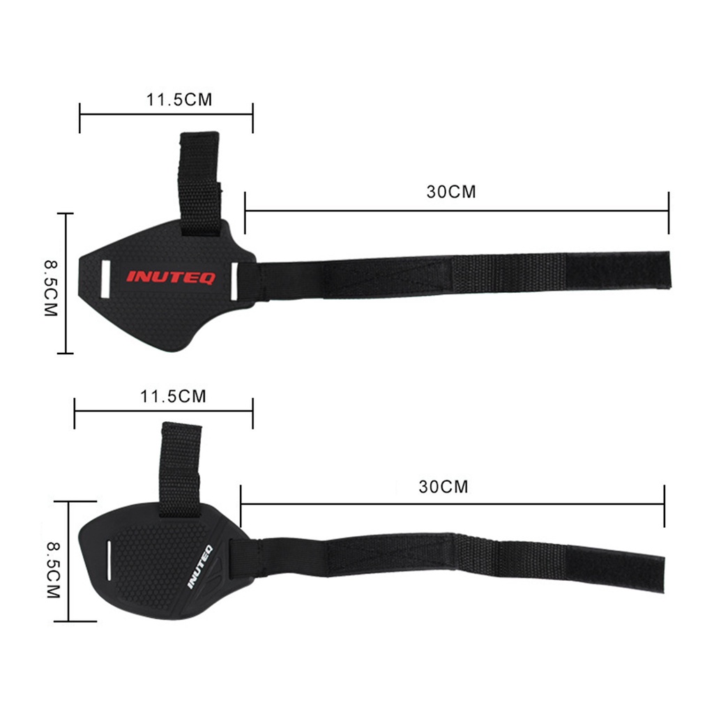 1 Vỏ Bọc Giày Bốt Cao Su Chống Trượt Có Thể Điều Chỉnh Dành Cho Người Lái Xe Mô Tô