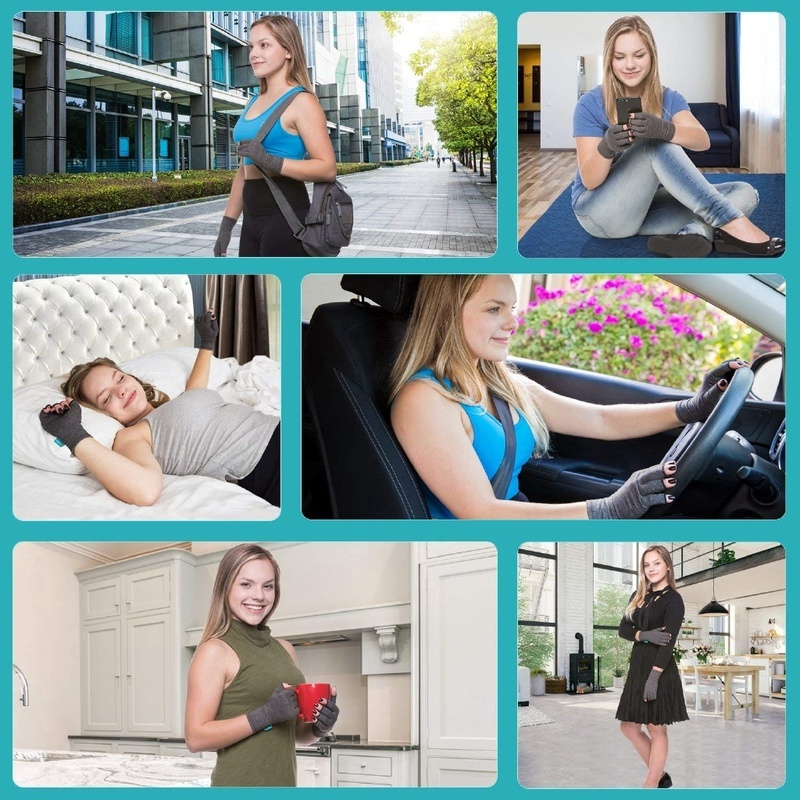 1 Đôi Găng Tay Thể Thao Hỗ Trợ Giảm Đau Khớp Ngón Tay Cái