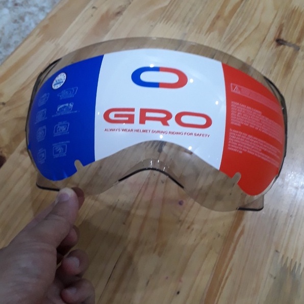 Kính mũ bảo hiểm 3/4, mũ bảo hiểm nửa đầu