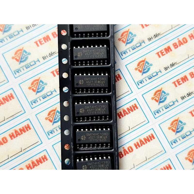 [Combo 10 chiếc] 74HC138D, 74HC138 SOP-16 IC