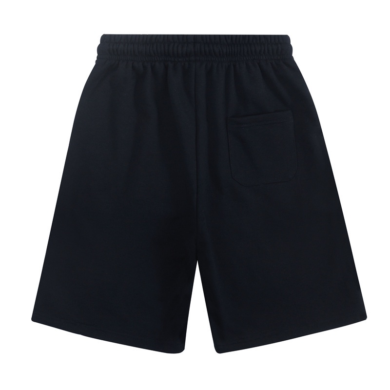 Quần short cotton lưng thun in họa tiết cổ điển dành cho nam và nữ