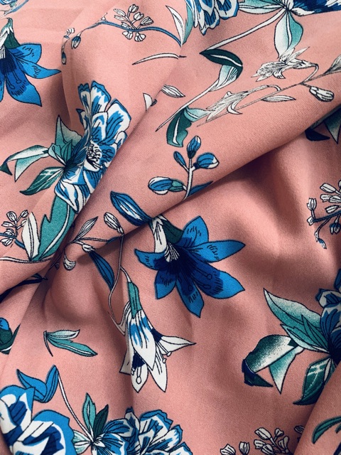 Vải đũi lụa hoa