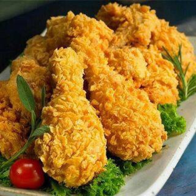 Đùi cánh gà tẩm bột kiểu KFC