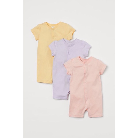 Set 3 body đùi 6-9m bé gái HM Auth