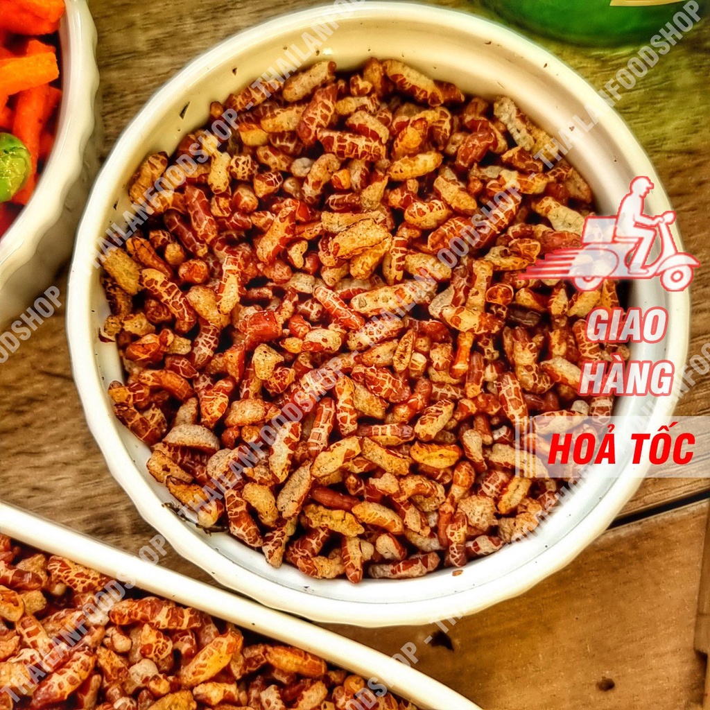 Gạo Lứt Sấy Giòn Ăn Liền ( Cốm Gaọ Lứt ) Lon 300gr