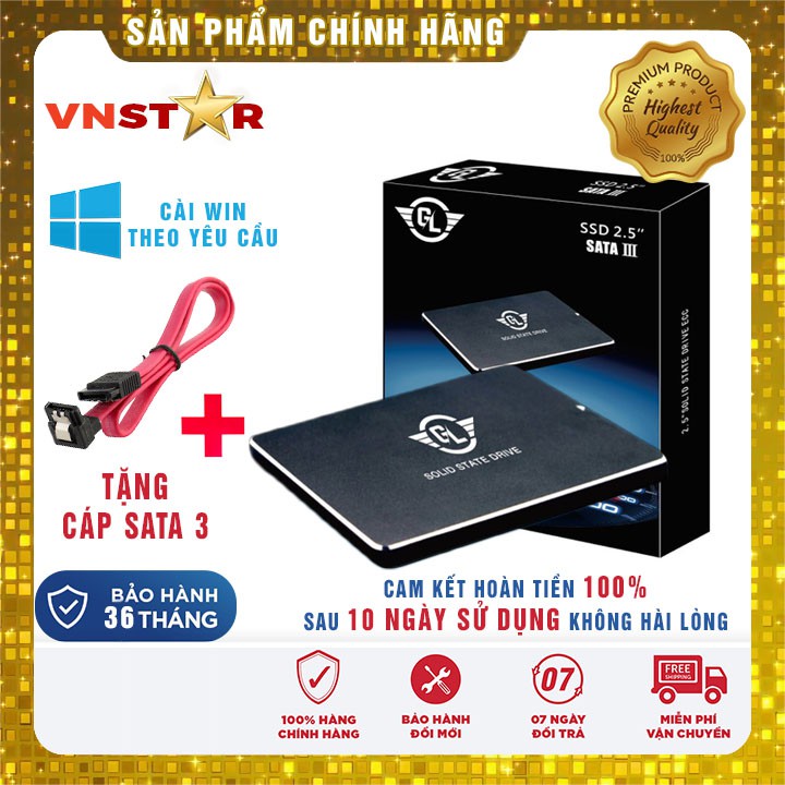 Ổ Cứng SSD 120GB GL - Bảo Hành Chính Hãng 36 Tháng - 1 Đổi 1 | WebRaoVat - webraovat.net.vn