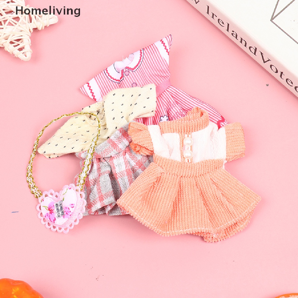 Đầm Đồ Chơi Búp Bê 6 Inch Tỉ Lệ 1: 12