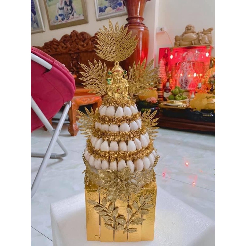 tháp tỏi thần tài 5 tầng
