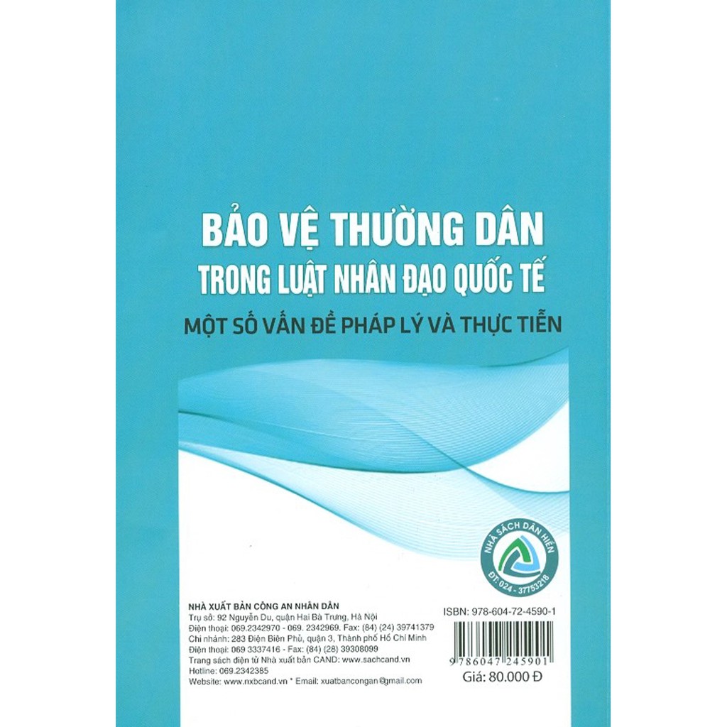 Sách - Bảo Vệ Thường Dân Trong Luật Nhân Đạo Quốc Tế - Một Số Vấn Đề Pháp Lý Và Thực Tiễn (Sách Chuyên Khảo) | BigBuy360 - bigbuy360.vn